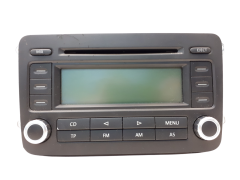 Rádio leitor de CD VW Golf 1K0035186P 7643223360 Blaupunkt