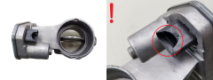 Válvula do corpo do acelerador Volkswagen VW 07Z128069A APG