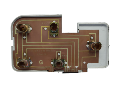 Inserção da lanterna traseira Esquerdo Traseira 95619036 Citroen BX Seima 20969011