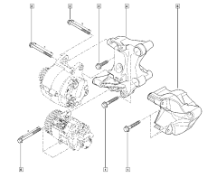 Suporte, Fixação Original Trafic III Vivaro NV300 Talento 117105508R