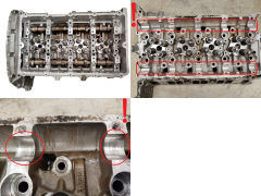 Cabeça do motor Ford Transit BK3Q-6K537-A1C BK3Q-6090-AC 2.2 TDCI CYRA