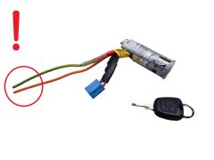 Canhão de Ignição N0501539 4162Z1 Peugeot 206 Valeo 1001