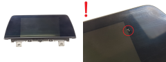 Ecrã de navegação BMW 4 6550 9322120 -09 CID65 F30/F31 L7 MID