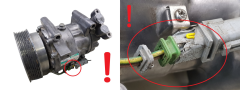 Compressor do Ar Condicionado 8200819568--B SD6V12 1904 Sanden Renault 1081