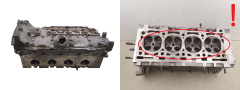 Cabeça do motor 1640 7701475605 2.0 16v Turbo F4R760 Renault