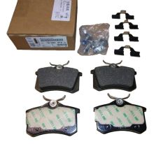Pastilhas travão Traseira Original 1668247480 Citroen Peugeot