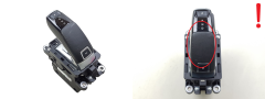 Alavanca câmbio Peugeot 208 2008 3008 98336282DX