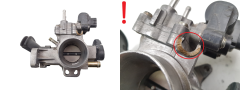 Válvula do corpo do acelerador Toyota Yaris 22210-0J010 136800-1702 1597