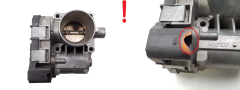Válvula do corpo do acelerador Fiat Lancia Ford 5525046 40GTE3F FPT 1376