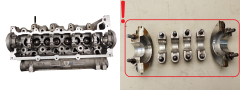 Cabeça do motor Renault 2968F2 110415795R 7701477400 1.5 DCI Siemens 7