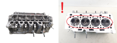 Cabeça do motor 110421615R--B 110413019R 1.5dci Renault Nissan 1289