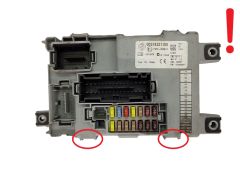 Caixa de fusíveis Fiat 00518331100 28210711 Delphi