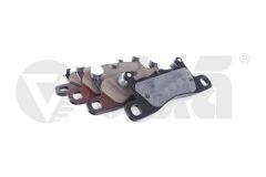 Pastilhas travão Traseira 7P6698451 66981045601 VW Touareg Vika