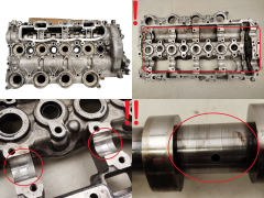 Cabeça do motor Ford PSA Volvo 0200EH 9655911480 1.6 16V TDCI G8DB 11