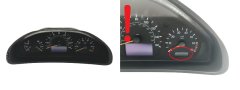 Conta-rotações Mercedes E W210 2105401811 VDO RHD