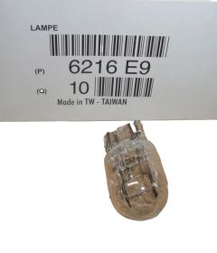 Lâmpada Novo Original 6216.E9 6216E9 Citroen Peugeot 12V-21/5W