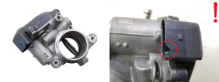 Válvula do corpo do acelerador 04L128063T 04L128059T A2C94859900 VAG 1639