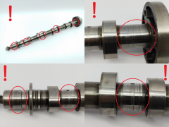 Árvore de Cames 8200827922 8200456103 2.0 2.3 dCi Renault Opel Nissan 1100