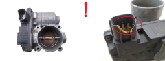 Válvula do corpo do acelerador Nissan Almera RME50-02 SERA576-01 1.8 16V Hitachi 1311