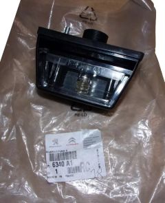 Luz matrícula Original 6340A1 6340.A1 Citroen Peugeot