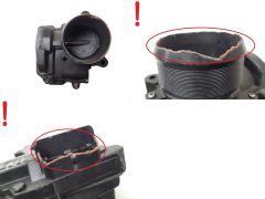 Válvula do corpo do acelerador Peugeot 207 V757438080-01 A2C53252163 1.6 THP