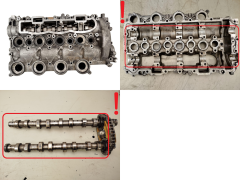 Cabeça do motor Ford PSA Volvo 0200EH 9655911480 1.6 16V TDCI G8DB 12
