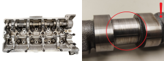 Cabeça do motor BMW 754261302 754032203 4.8 16V