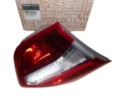 Farol Esquerdo Traseira Novo Original 265554657R Renault Fluence