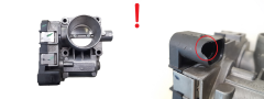 Válvula do corpo do acelerador 55250461 40GTE3F Fiat Lancia Ford FPT 2750