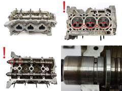 Cabeça do motor 631R 110419412R 0.9 TCE Renault Dacia 97