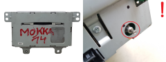 Rádio leitor de CD Opel Mokka 94521425 LSGMLAN