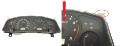 Conta-rotações Nissan Primera 248109F904 VDO