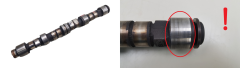 Árvore de Cames 8200881281 7700272940 1.6 8v K7M Renault 1003