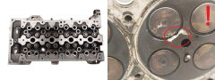 Cabeça do motor Fiat Opel 55206388 1.3 JTD CDTI 3