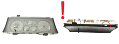 Conta-rotações Renault Clio 1 7700831044 B 21574768-6