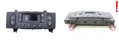 Unidade de Controlo do Aquecedor AC Renault Scenic 1 7700435401 69470002 Valeo 3