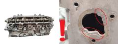 Cabeça do motor 7760 F2 7701473181 1.5 DCI Renault Nissan S79