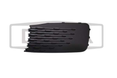 Grelha Pára-choques Esquerda Fazer VW Caddy 2K7853665 88531820102 DPA