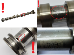 Árvore de Cames V758775480 1.6 VTI Citroen Peugeot Mini