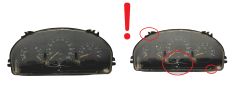 Conta-rotações Mercedes ML W163 A1635400711 VDO 58939