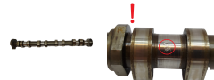 Árvore de Cames V758775480 1.6 VTI Citroen Peugeot Mini 5554