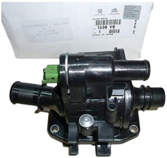 Caixa do Termostato Original Citroen Peugeot C2 C3 207 307 1.4 HDI 1336V6