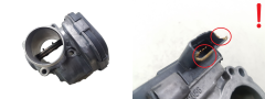 Válvula do corpo do acelerador Citroen Peugeot 9673534480 1.6 HDI Delphi 1547