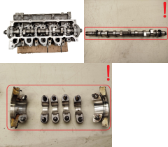 Cabeça do motor Renault Nissan 949716F0 110410442R 1.5 DCI 6
