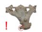 Coletor escape 8200725575 8200191350 6001548025 1.4 1.6 Dacia Renault