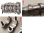 Cabeça do motor Citroen Peugeot 9674262910 9688669980 1.0 VTI