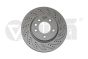 Disco de travão Frente 7L6615302N 66151716701 VW Touareg Vika