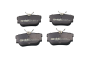 Pastilhas travão Traseira 701698451 66981101301 VW Transporter T4 Vika
