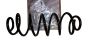 Mola Helicoidal Traseira Original 9674667180 Citroen