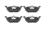 Pastilhas travão 1J0698151J 66980008701 VW Audi Seat Skoda Vika